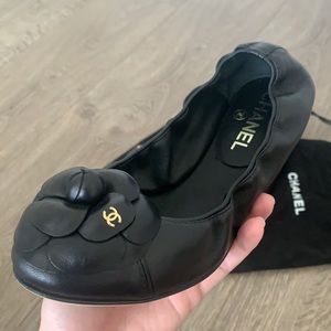 Chanel Women’s Camellia Ballet Flat